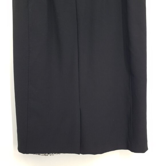 White House Black Market Monochrome Midi Dress - Picture 7 of 8